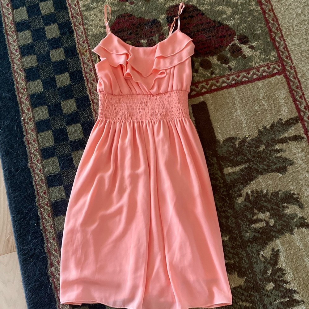 Orange dress